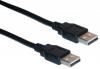 NEON USB2.0 Cable A Male to A Male Black - 180cm