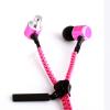GEEQ Pink Zip-Style Noise-isolating Earphone with Microphone