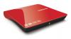 Samsung Slim Portable External DVD Writer USB (8x DVD / 24x CD) Red SE-208DB