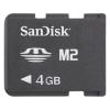 4GB Sandisk Memory Stick Micro (M2) Card, retail packaging