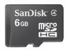 6GB Sandisk MicroSDHC High-Capacity (TransFlash) Memory card (w/MicroMate Card Reader)