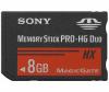 8GB Sony Memory Stick PRO-HG Duo High Speed MS-HX8B (50MB/sec read)