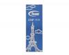 16GB Team C12F Bookmark USB2.0 Flash Drive (Eiffel Tower) Blue