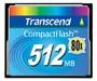 512Mb Transcend CompactFlash Card 80x Speed