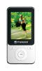 8GB Transcend MP710 Digital Music Player w/ FM Radio, G-Sensor Step Counter - White Edition