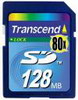 128Mb Transcend Secure Digital 80x Speed