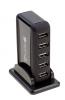 7-port USB Hub - USB2.0 -  Tower Design with power supply