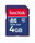 4GB Sandisk SDHC Secure Digital Card