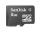 8GB Sandisk microSDHC memory card w/SD adapter (bulk)