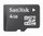 4GB Sandisk MicroSDHC High-Capacity (TransFlash) Memory card (w/SD adapter)