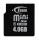 4GB Team MiniSDHC Secure Digital memory card (CL4) with SD adapter