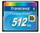 512Mb Transcend CompactFlash Card 80x Speed