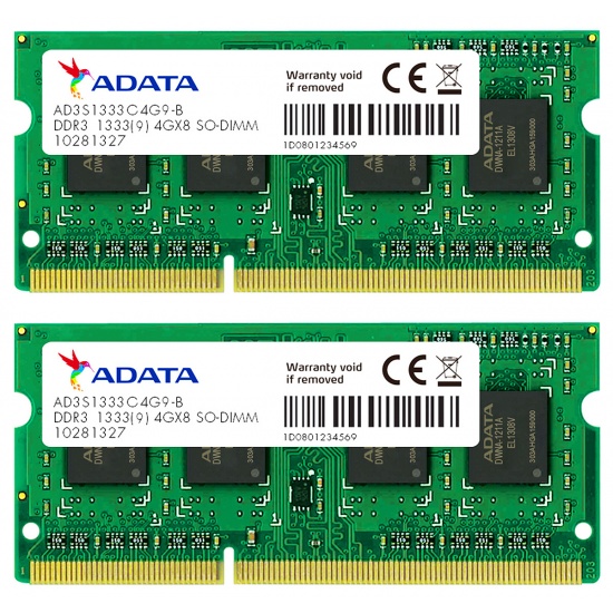 8gb Ddr3 1600mhz Adata 8gb Laptop Ram ADATA PREMIER DDR3 8G 1600 U