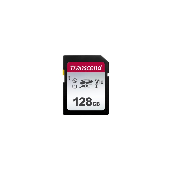 128GB Transcend 300S SDXC UHS-I U1 V10 SD Memory Card