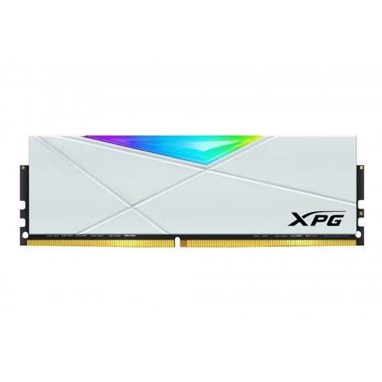 16GB AData XPG Spectrix D50 RGB DDR4 4133MHz PC4-33000 CL19 Single Desktop Memory  Module White