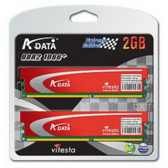 2Gb A-Data DDR2-1066 PC2-8500 Vitesta Extreme Dual Channel kit