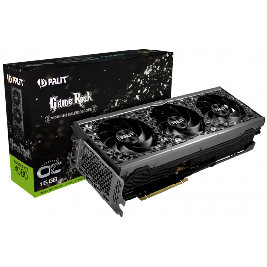 Palit GameRock OC NVIDIA GeForce RTX 4080 16GB GDDR6X Graphics Card