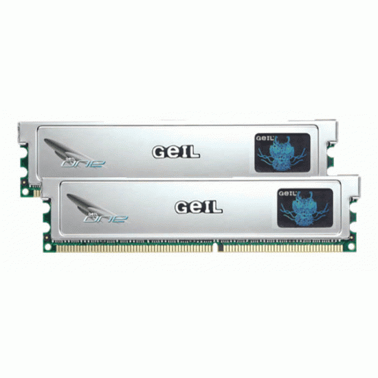 512MB GeIL One S PC3200/PC4800 DDR RAM Multi-Spec Dual