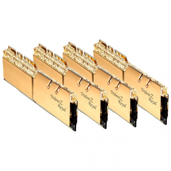 32GB G.Skill DDR4 Trident Z Royal Gold 3600Mhz PC4-28800 CL14 1.45