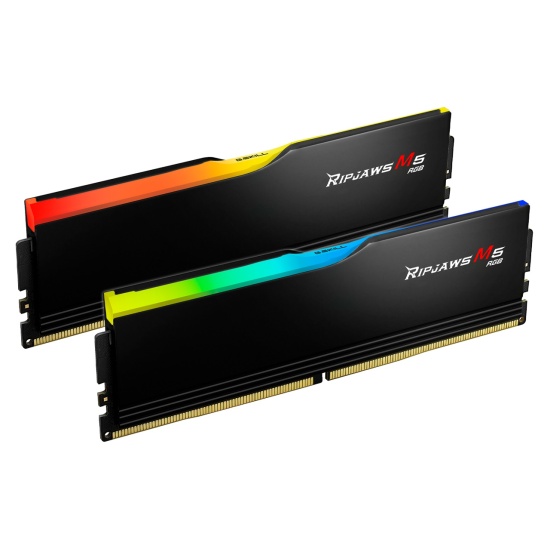 G.SKILL RIPJAWS M5 DDR5 メモリー 64GB 64GB G.Skill Ripjaws M5 RGB DDR5 5200MHz Dual Channel Kit (2x 32GB