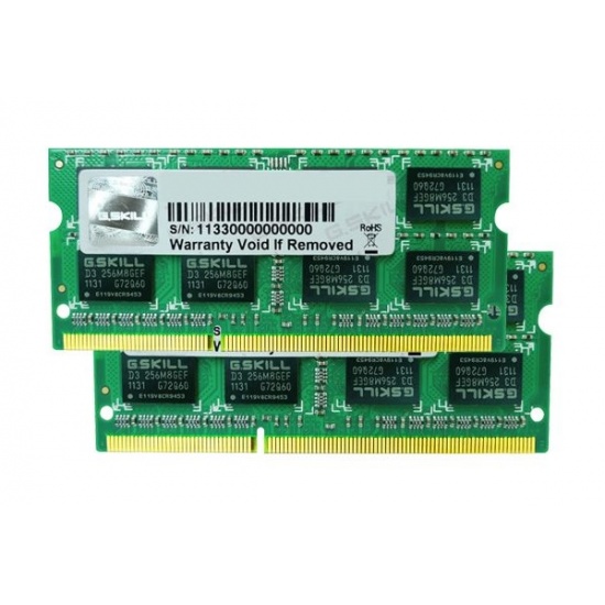 4GB DDR3 PC3-12800 CL9 SQ Series Dual Channel Kit