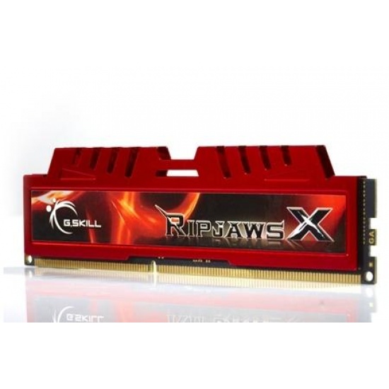 Kit RAM G.Skill DDR3 8GB (2x4GB) PC3-12800 RipjawsX - Timing 9-9-9-24, Pour Sandy Bridge