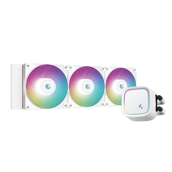 DeepCool LE720 WH Processor All-in-one liquid cooler 12 cm White 1
