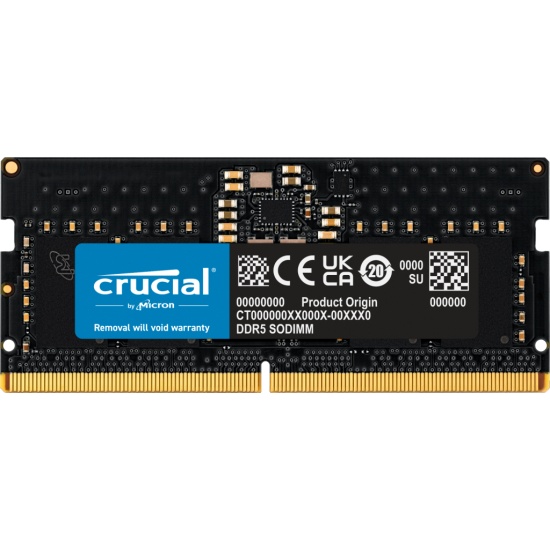 Crucial 8GB (1x8GB) DDR5-5600 CL 46 SO-DIMM RAM Notebook Speicher