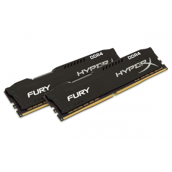 8GB Kingston HyperX Fury Black DDR4 2400MHz PC4-19200 CL15 Dual