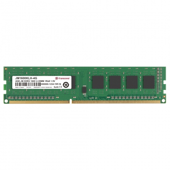 4GB Transcend JetRAM DDR3 1600MHz CL11 Desktop