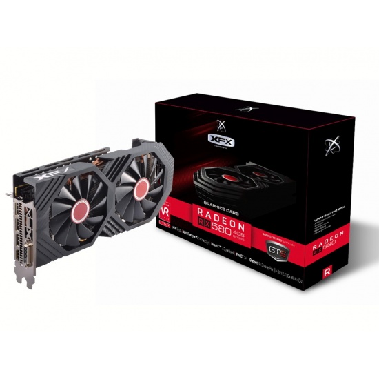 XFX RX-580P4DFD6 Radeon RX 580 4GB GDDR5 Graphics Card