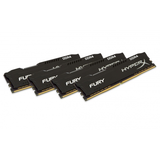 HyperX FURY DDR4 32GB (8GBx 4枚)セット 32GB Kingston HyperX Fury PC4-21330 2666MHz CL16 Memory Kit (8GBx4