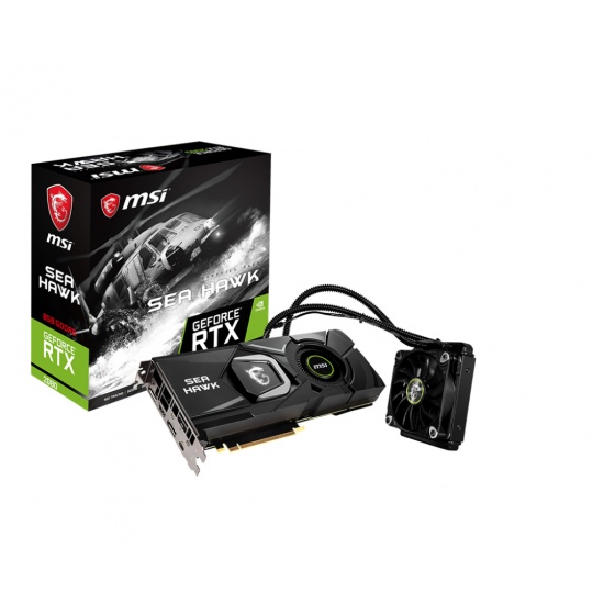 MSI GeForce RTX 2080 Sea Hawk X 8GB GDDR6 Graphics Card