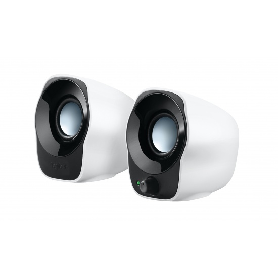 Logitech Z120 1.2 Watt 2.0 Stereo Speakers - Black,Silver
