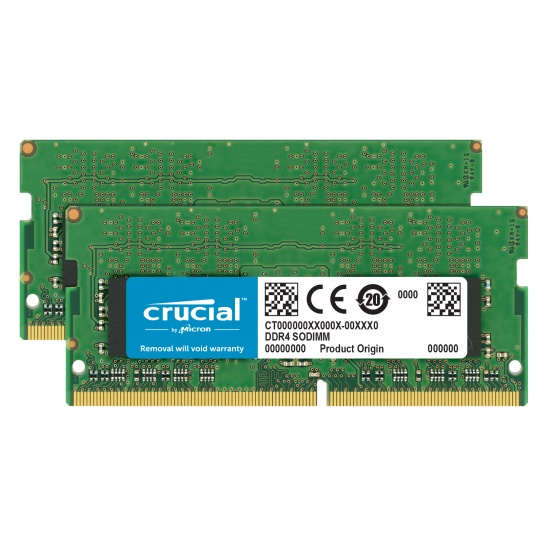 32GB Crucial DDR4 SO-DIMM 2400MHz PC4-19200 CL17