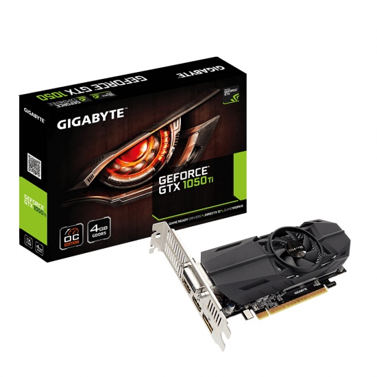 Gigabyte GeForce GTX 1050 TI 4GB OC Low-Profile GDDR5