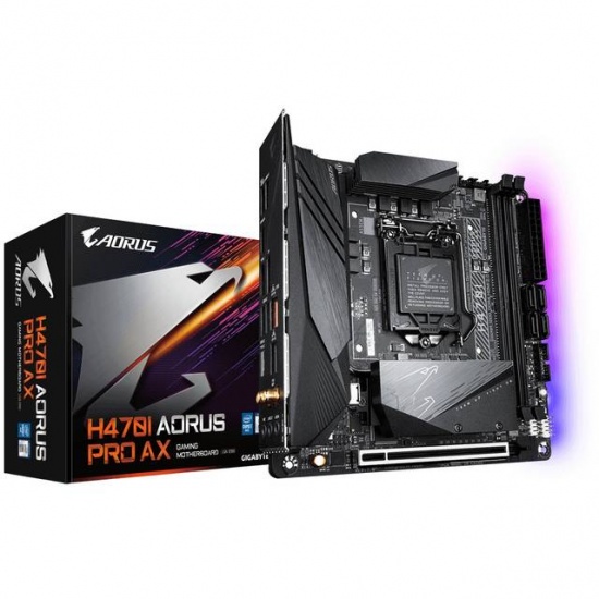 GIGABYTE AORUS PRO AX Intel H470 Socket LGA1200 DDR4 Mini