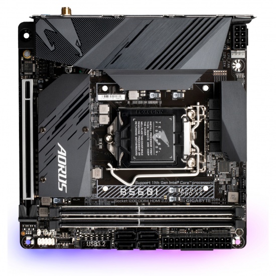B560I AORUS PRO AX+11400F+DDR4 8GB×2セット Gigabyte B560I Aorus PRO AX Intel B560 Express LGA 1200 Mini ITX