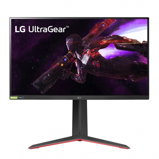 LG ゲーミングモニター 27型 2KWQHD IPS 165HZ 1msGTG LG 27 Inch 2560 x 1440 Pixels Quad HD Computer Monitor - Black, Red