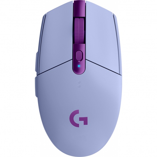 Wireless Mouse Logitech Lilac G305 Ambidextrous RF - G Optical