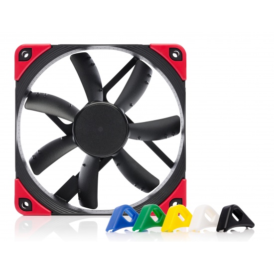 Noctua Chromax Black Swap 120mm 1200RPM Computer Case Fan w/Anti