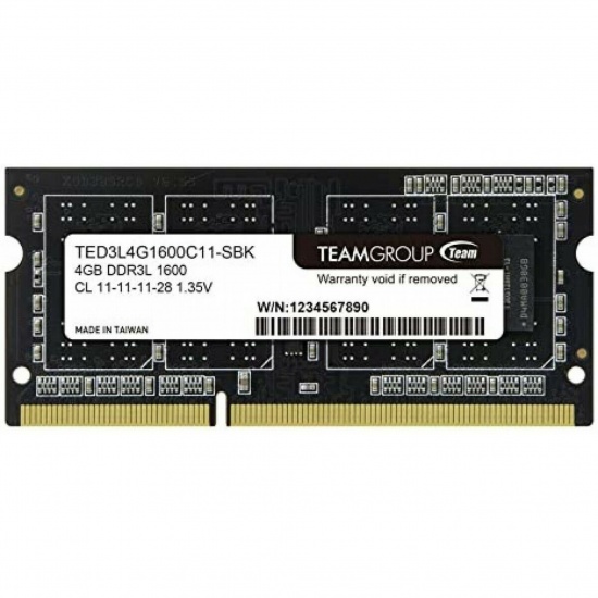 Team Ddr 4gb 4GB Team Group Elite DDR3 SO-DIMM 1600MHz CL11 Memory