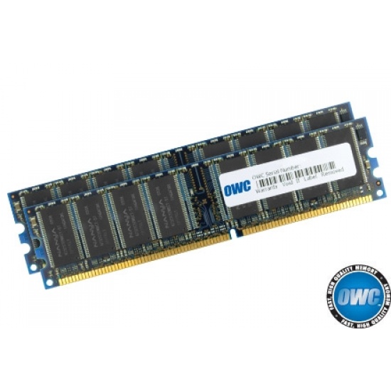 2GB OWC DDR2 PC3200 400MHz Dual Channel Kit (2x 1GB) CL3