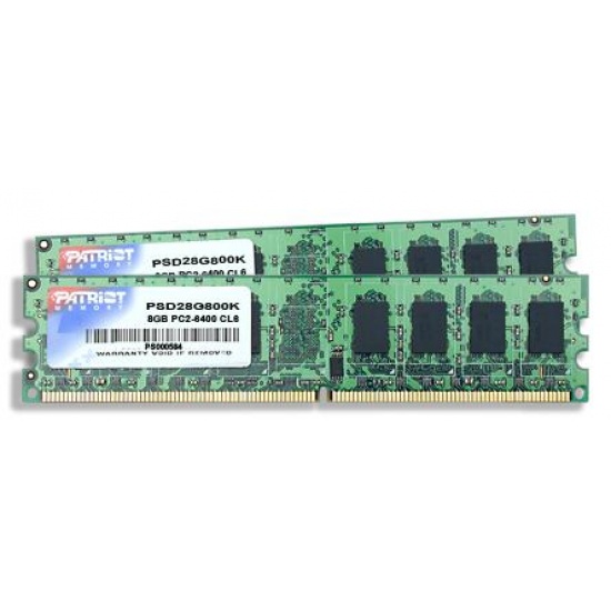 PATRIOT PC2-6400 （DDR2-800）8GB（4GBx2個）