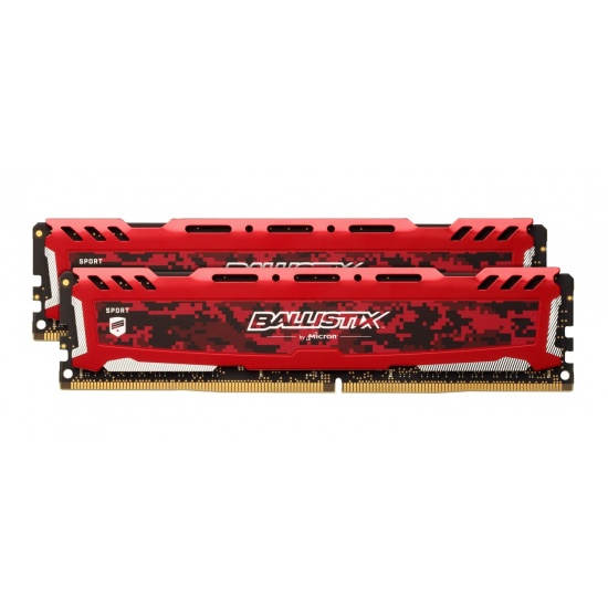 8GB Crucial Ballistix Sport LT PC4-19200 2400MHz CL16 DDR4 Dual