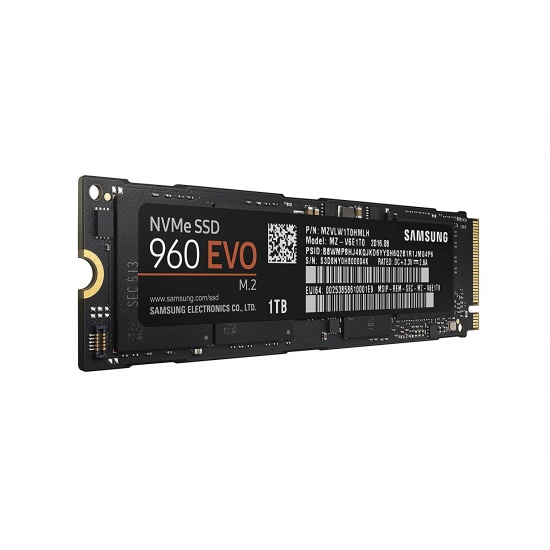 内蔵型SSD Samsung SSD 960 EVO 1TB M.2 1TB Samsung 960 EVO M.2 PCIe NVMe Internal Solid State SSD