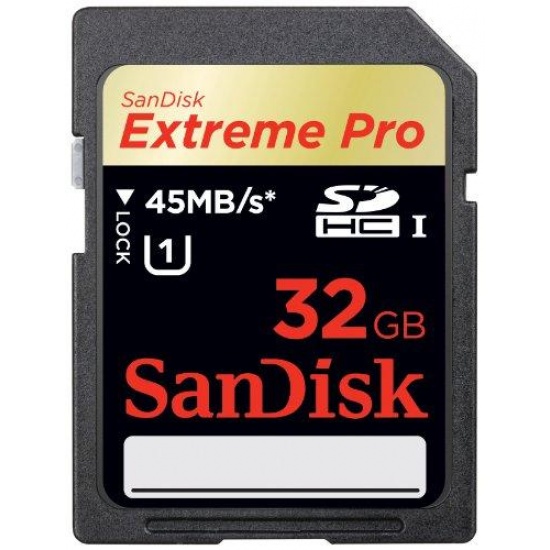 32GB Sandisk Extreme Pro SDHC UHS-I 300X Speed Memory Card