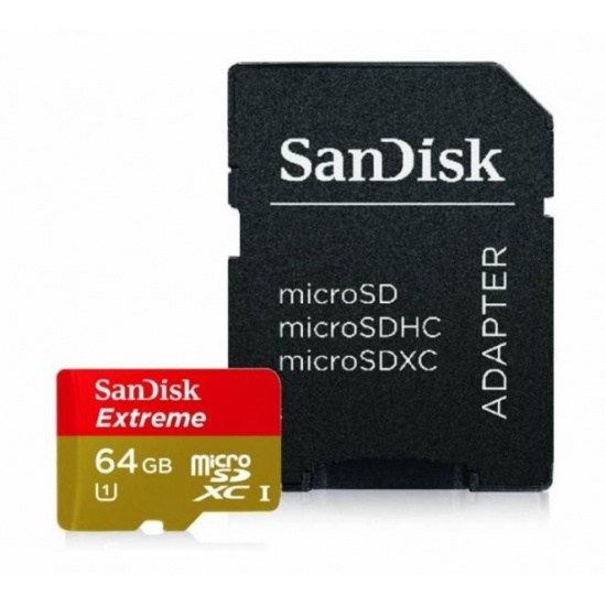 64GB KINGSTON Micro SD SDXC Memory Card Class 10 45MB/s inc SD Card Adapter  64GB