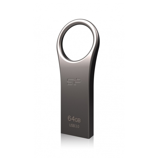 64GB Silicon Power Jewel J80 USB3.0 Flash Drive - Titanium Edition