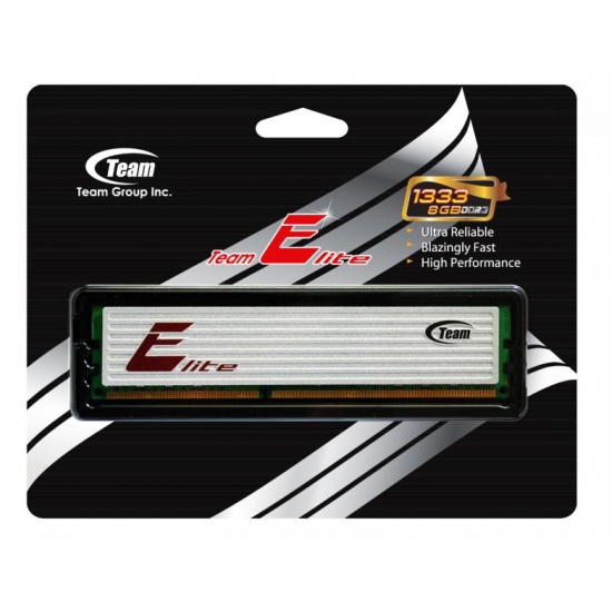 8GB Team Elite DDR3 PC3-10666 1333MHz (9-9-9) single desktop